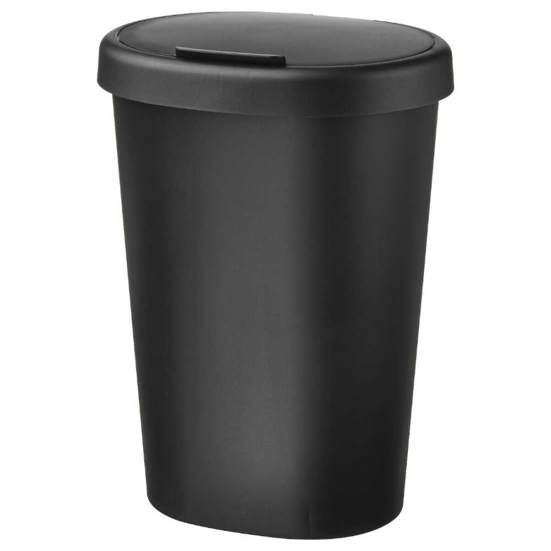 Bin With Lid Black Thanks To The Small Openings 8L
