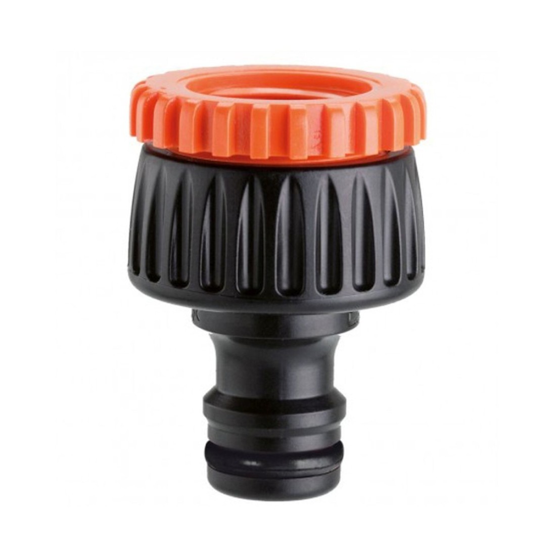 Claber Multi-Threaded Tap Connector 8804 Black 1/2inch-3/4inch