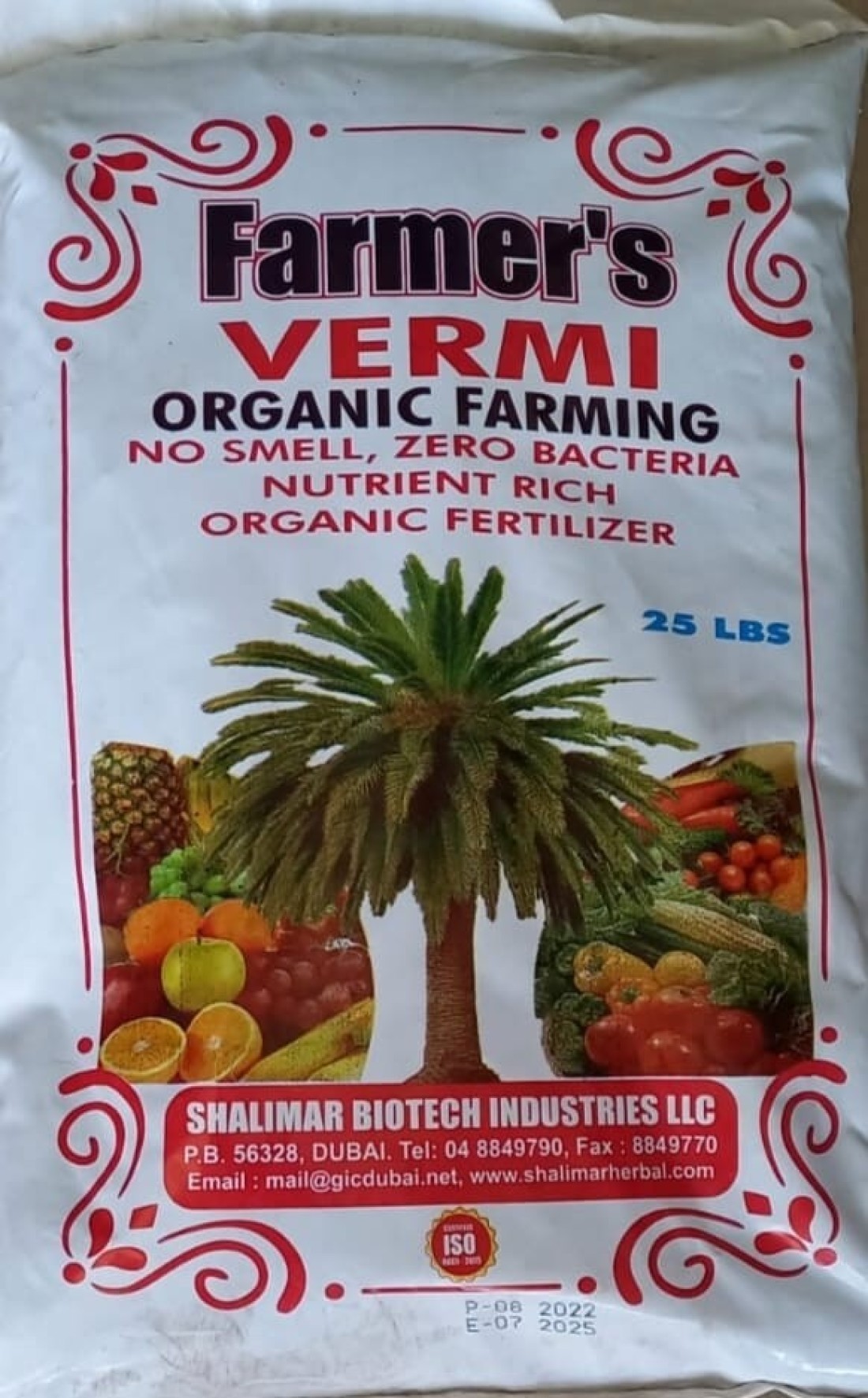 Shalimar Farmer'S 100Percent Vermi Compost - 25 Lb