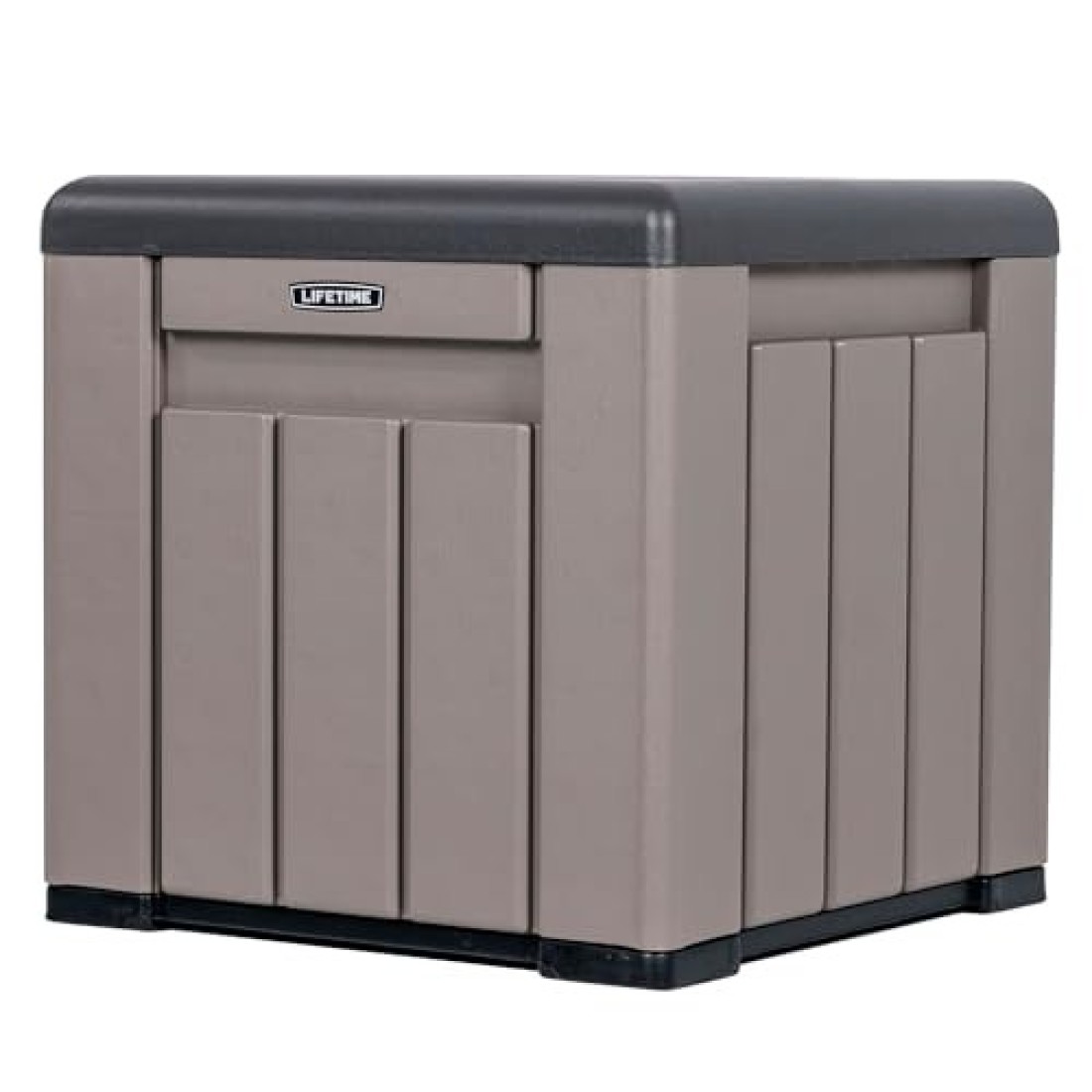 Lifetime Outdoor Storage Cube Deck Box for Patio Furniture Cushions Toys Garden Tools Pool Accessories 25 Gallon