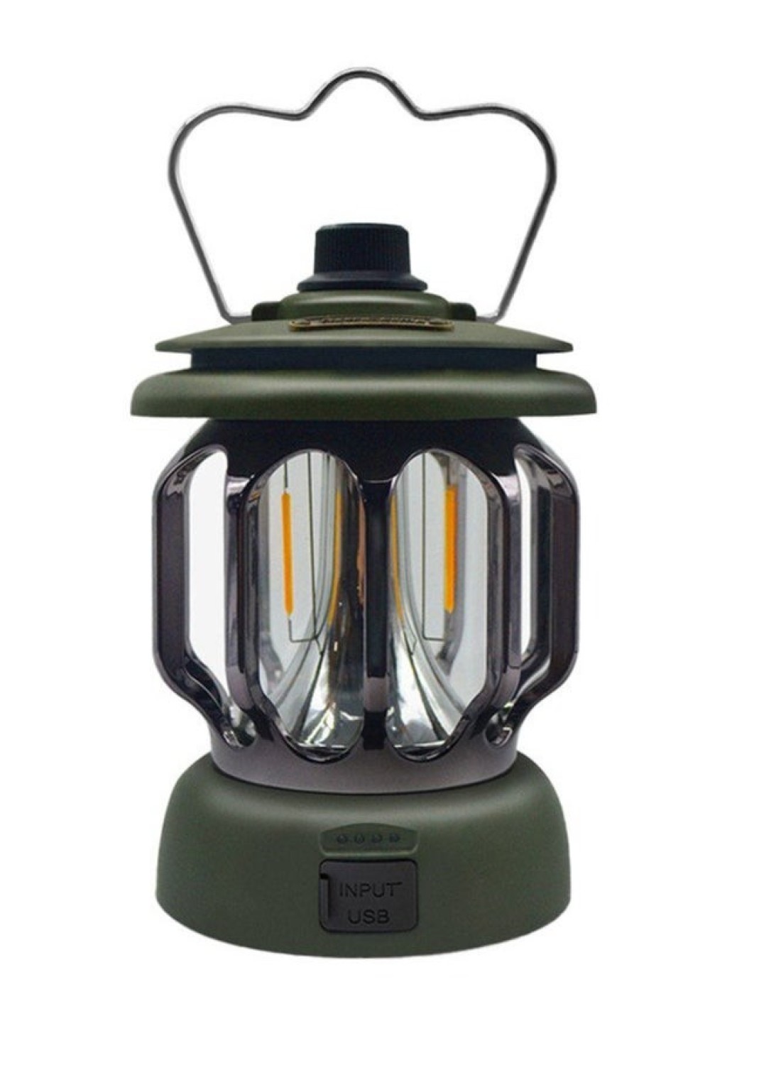 Xinzhen Vintage Rechargeable Camping Light, Classic Vintage Camping Lantern, Rechargeable Vintage Camping Light