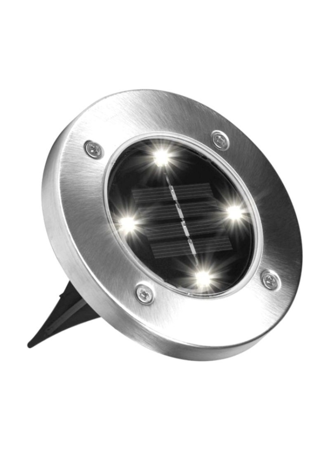Generic Disk Led Solar Light Black/Silver