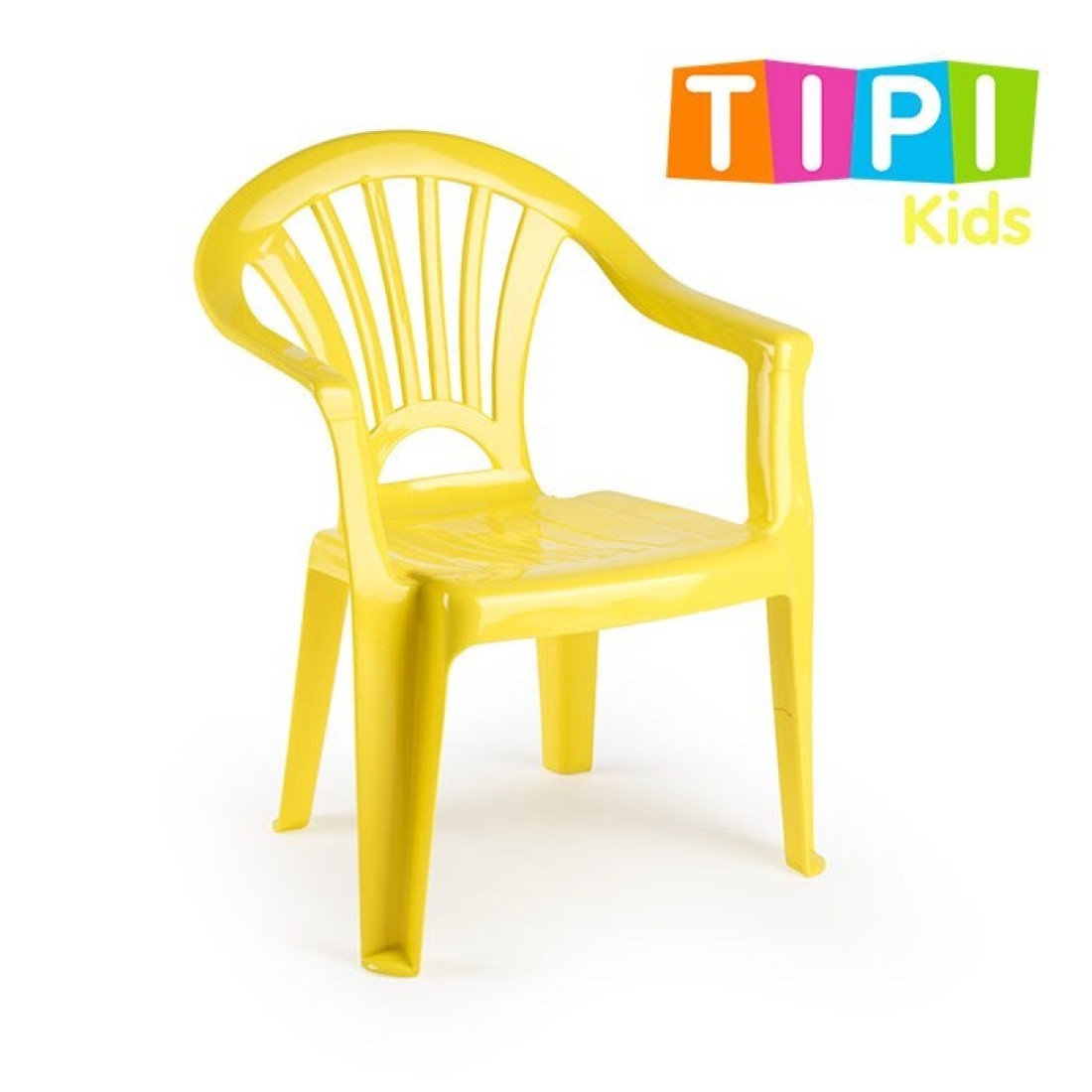 Plastic Forte TIPI Kid Chair, Yellow