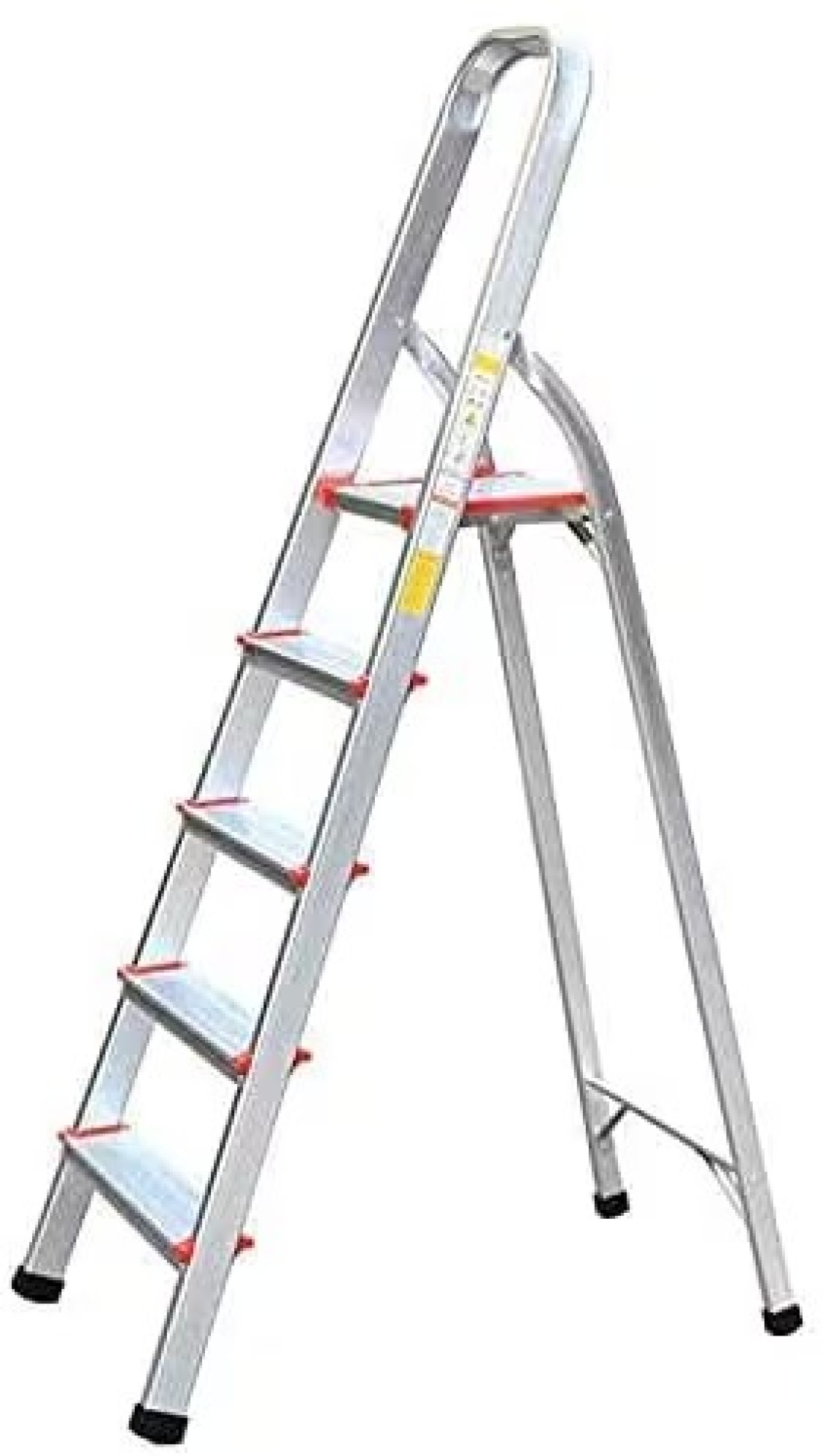 Abbasali Folding Ladder Heavy Duty Domestic Light Stepladder Household Combination Multi-Function Ladders Indoor Outdoor Home (4 Step)