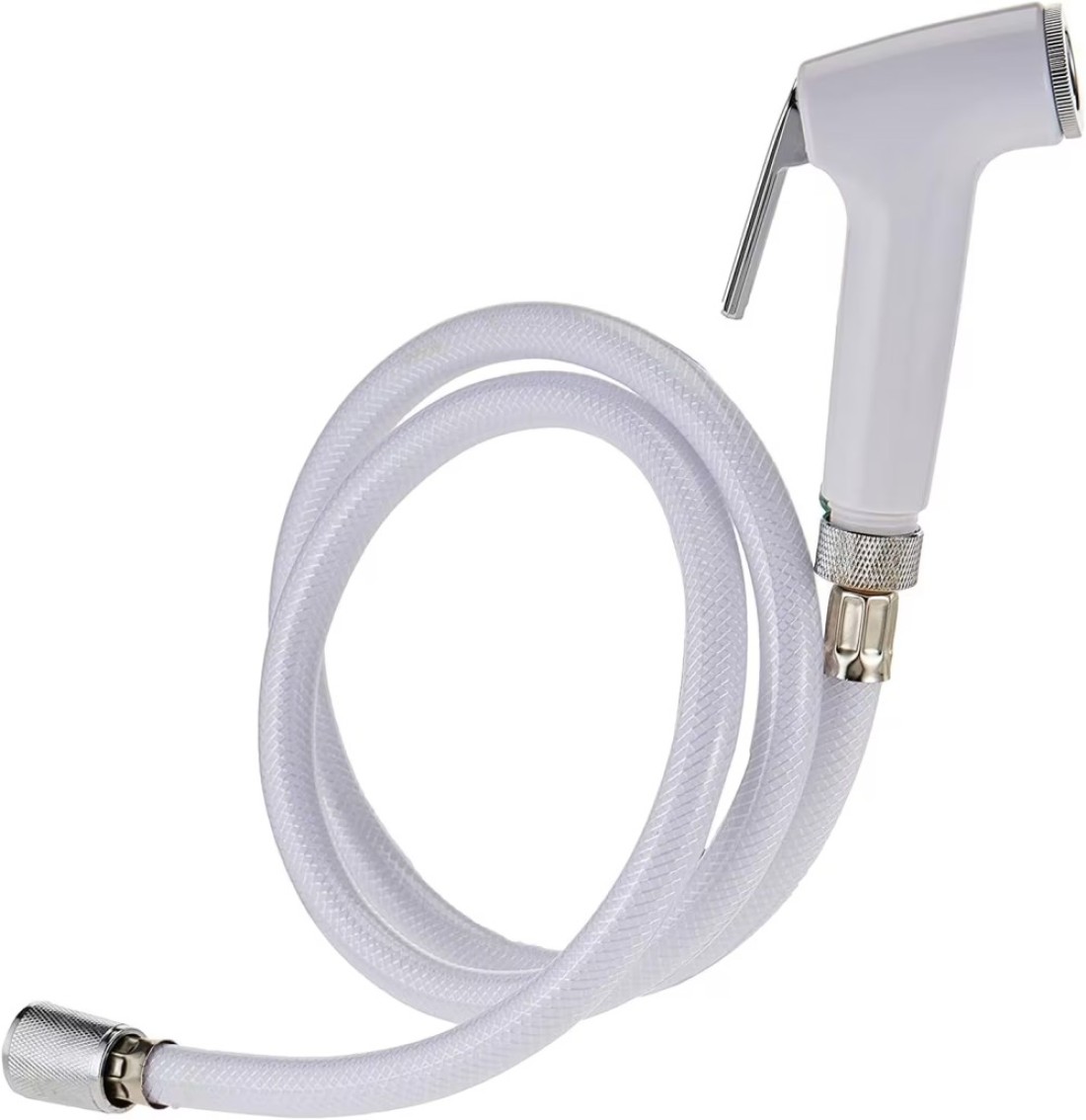 TOILET BIDET SPRAY SHATTAF WITH HOSE AND HOOK COMPLETE SET