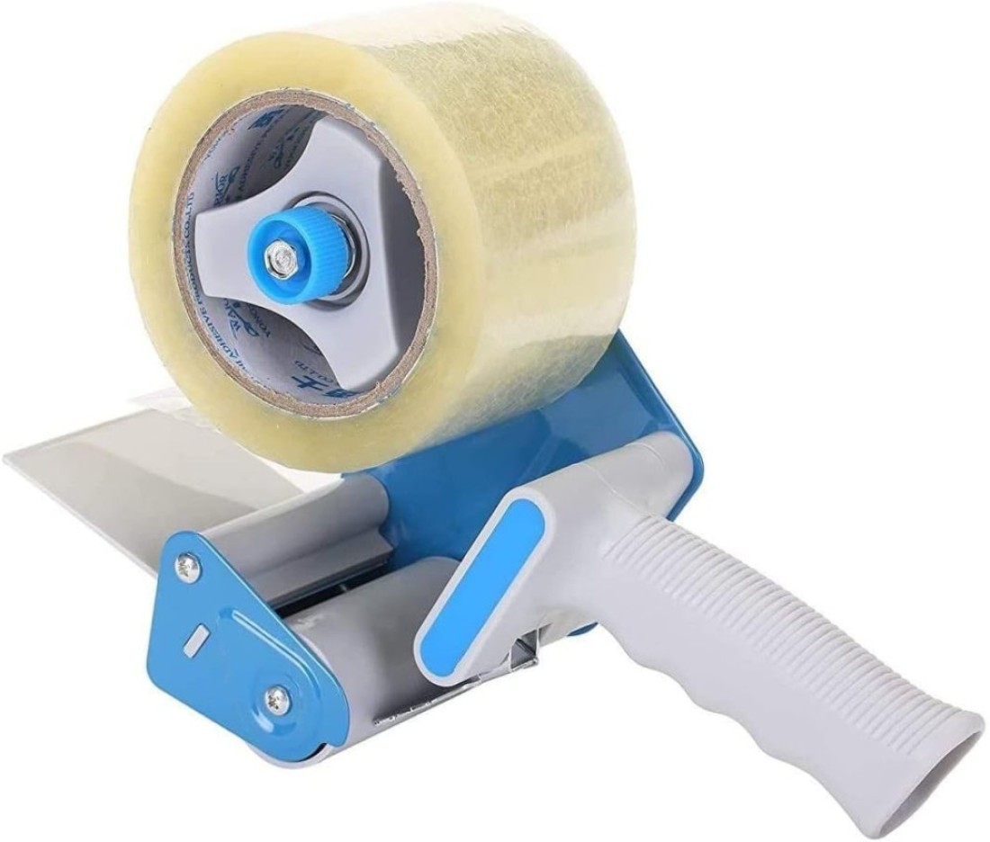 AL ARQAM Packing Tape Dispenser Gun, Hand-Held Industrial Side Loading Tape Dispenser for Commercial Packaging, Shipping, Moving, Carton and Box Sealing
