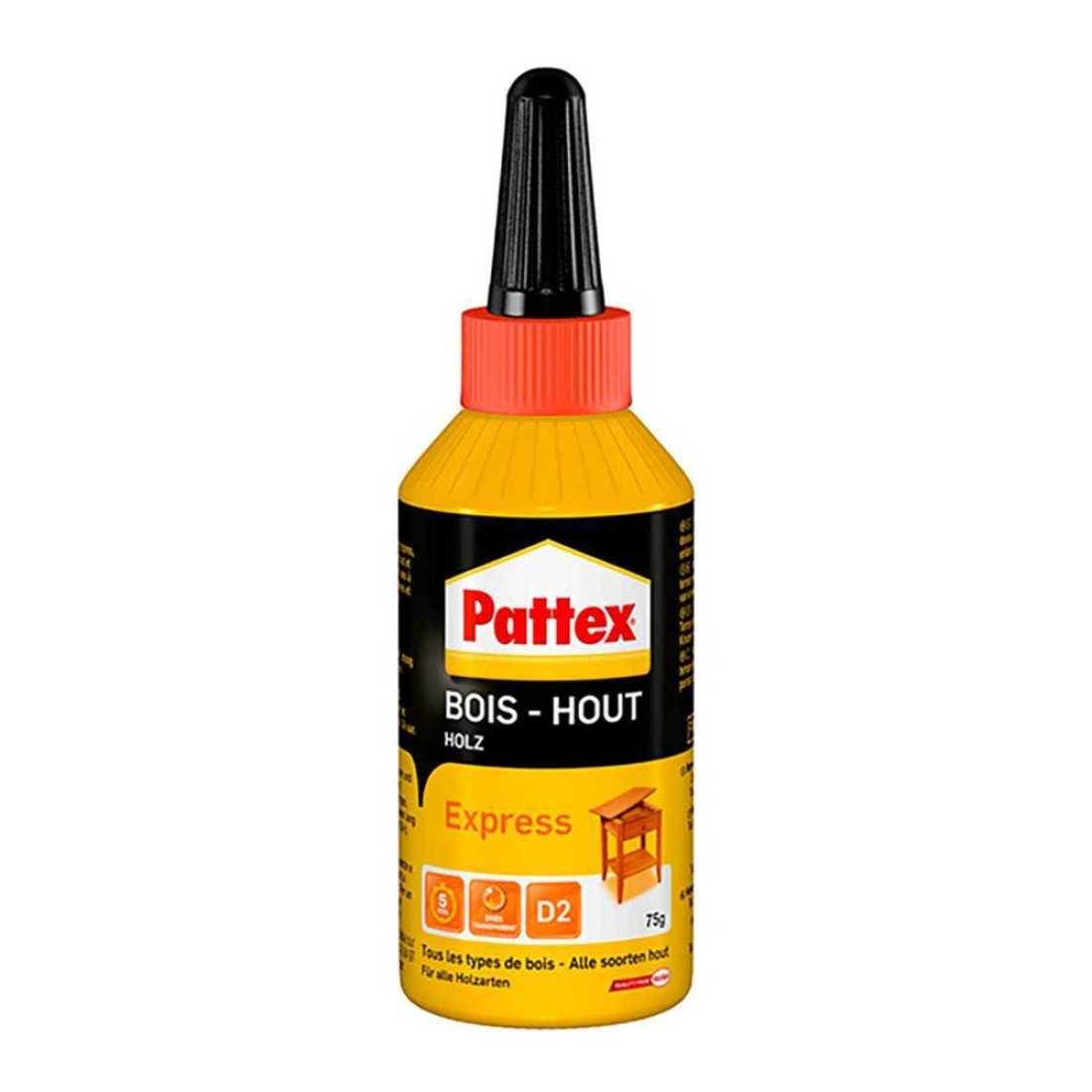 Pattex Wood Express Glue Multicolour 75g