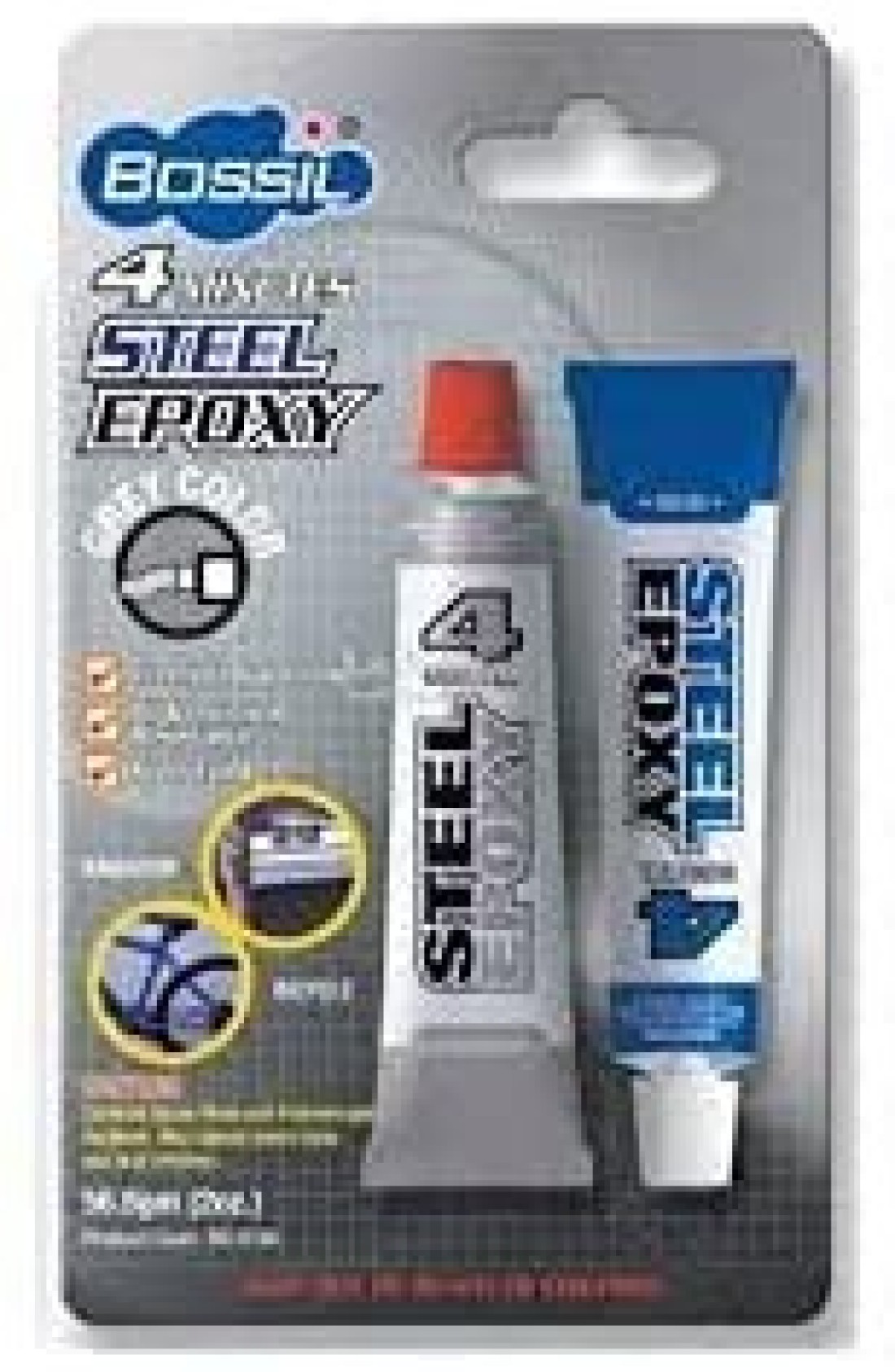 Bossil 4 Minutes Steel Epoxy