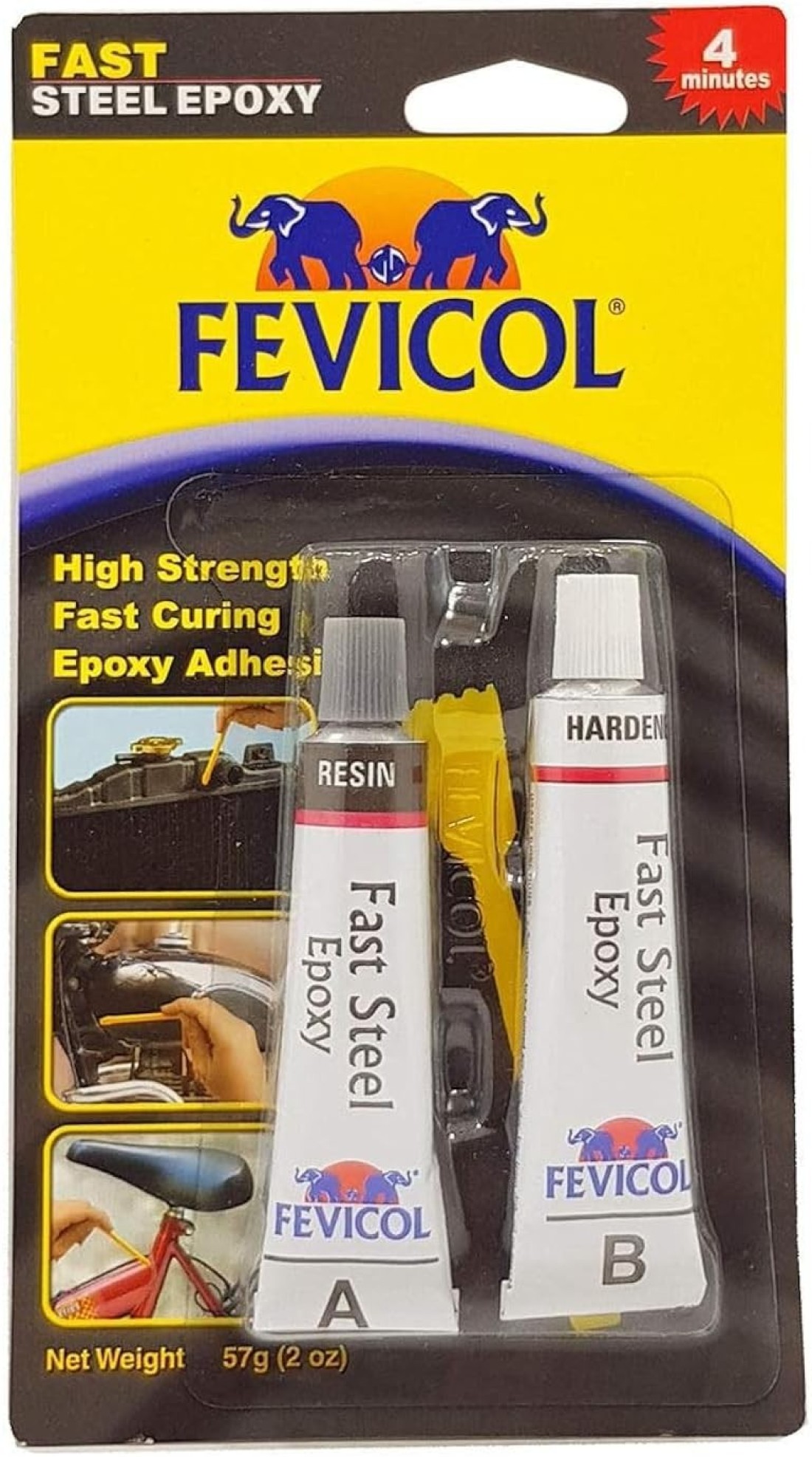 Fevicol Fast Steel Epoxy Adhesive 57G