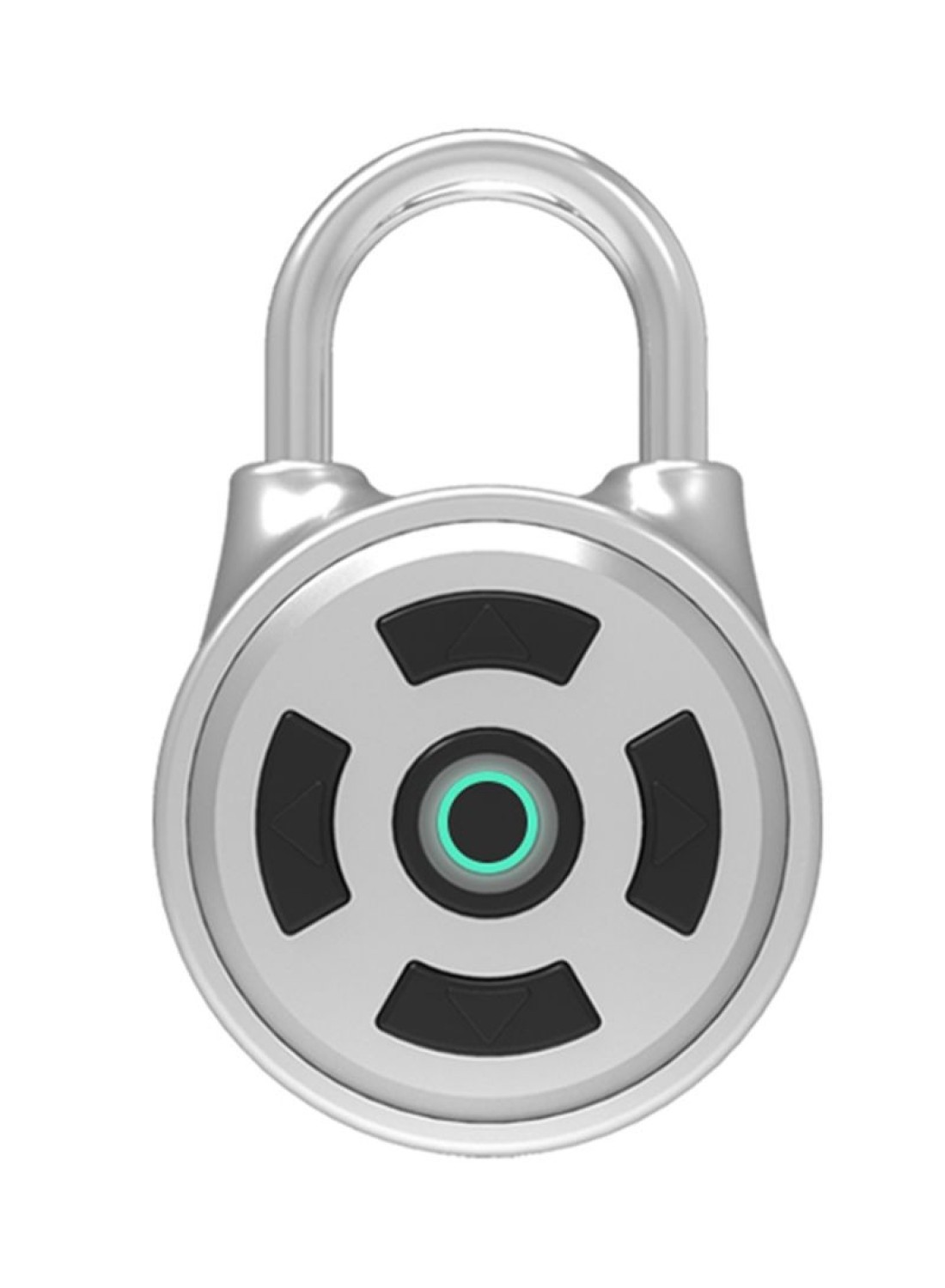 Generic Smart BT Keyless Waterproof Anti-Theft Padlock Silver 58 X 36 X 10millimeter