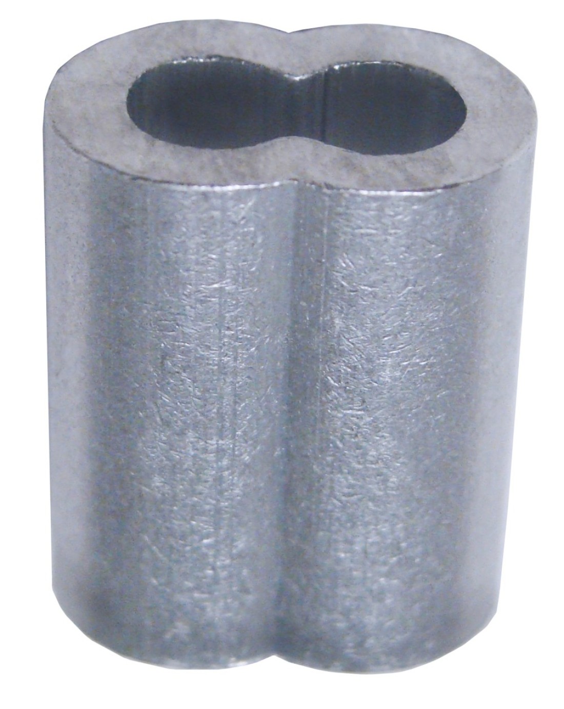 Loos Cableware SL15 Aluminum Duplex Oval Crimping Sleeve Set for 532 Diameter Wire Rope 10 Piece