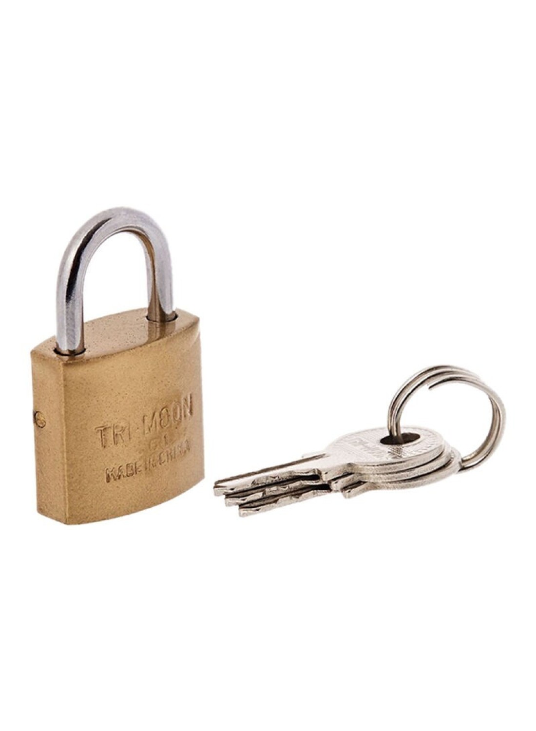 Generic Brass Heavy Duty Padlock Gold/Silver 20millimeter