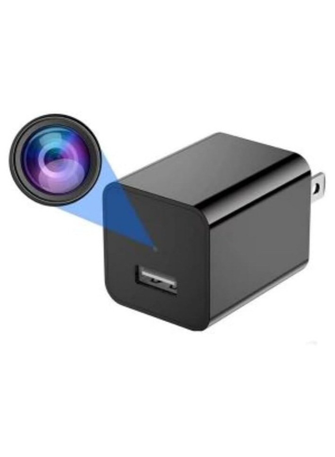 Smart Charger with Hidden Mini Camera - 1080P HD Wi-Fi mini Camera with Motion Detection, Night Vision, Compact Design for Discreet Home and Office Surveillance
