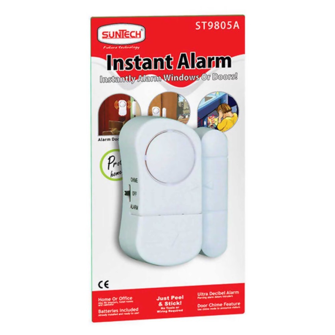 Suntech Instant Alarm System ST9805A White