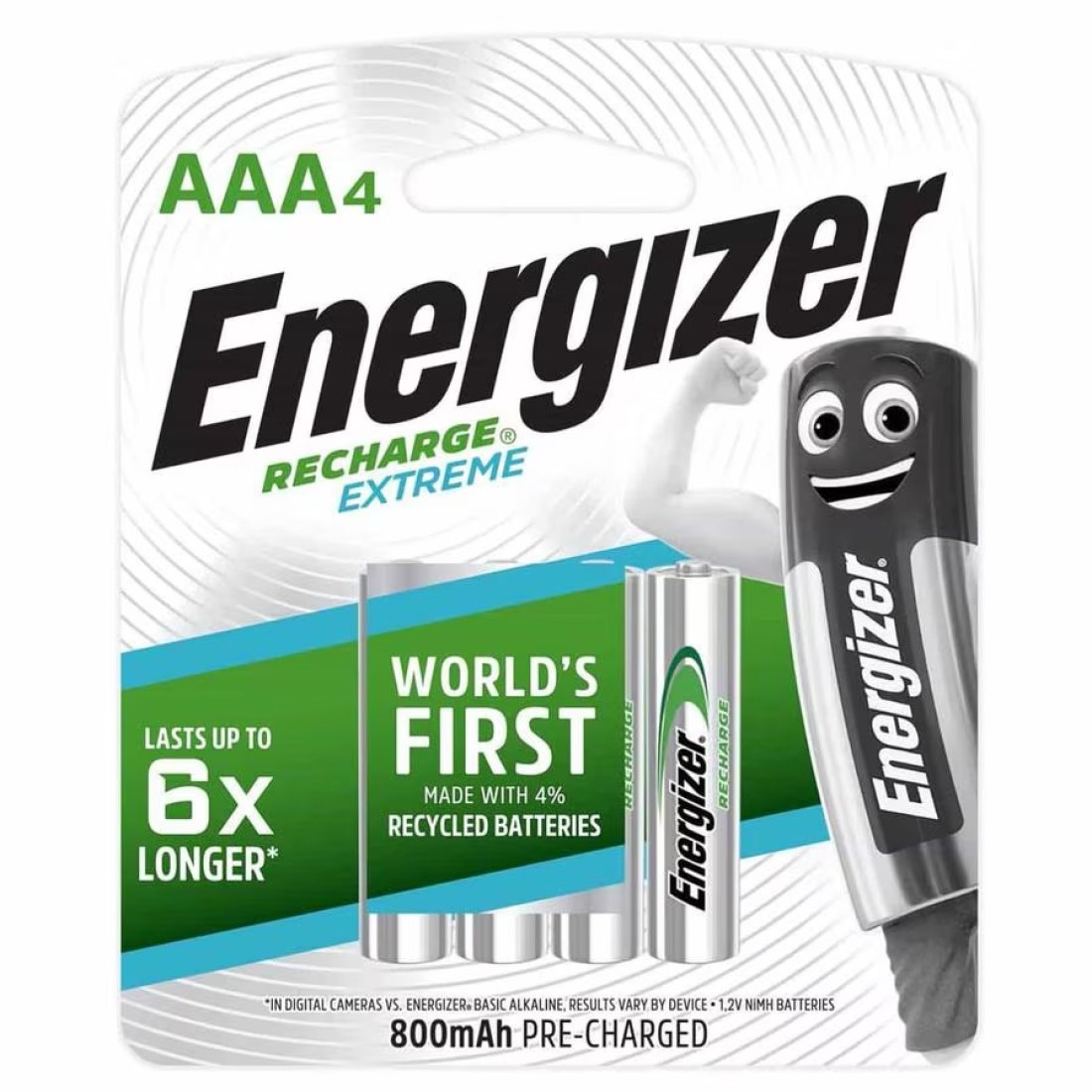 Energizer Recharge Extreme Battery (4 pcs)