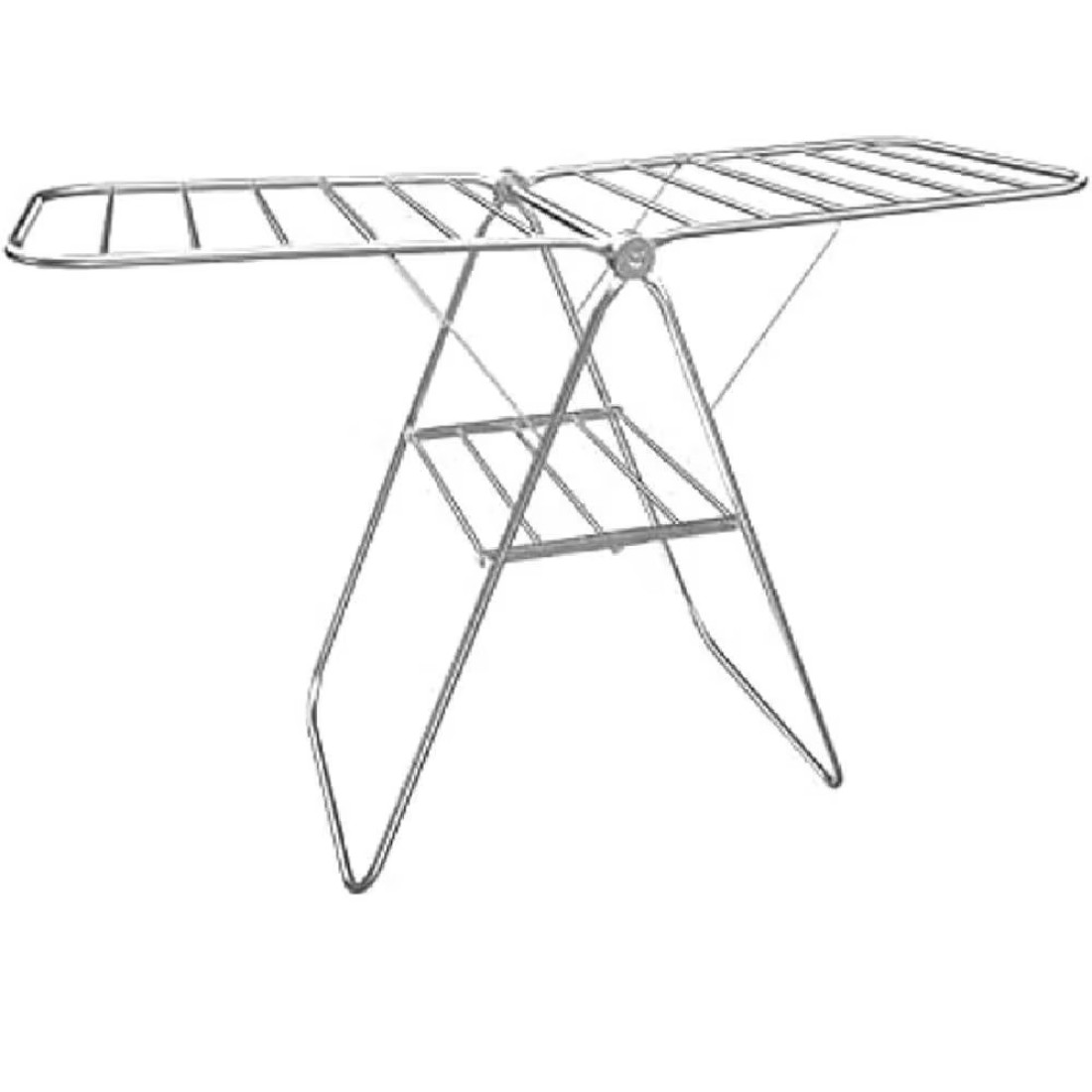Heavy Duty Laundry Cloth Drying Stand, Home Cloth Dryer Stand, Stainless Steel Cloth Drying Rack Stand, Foldable Clothes Drying Rack For Indoor and Outdoor