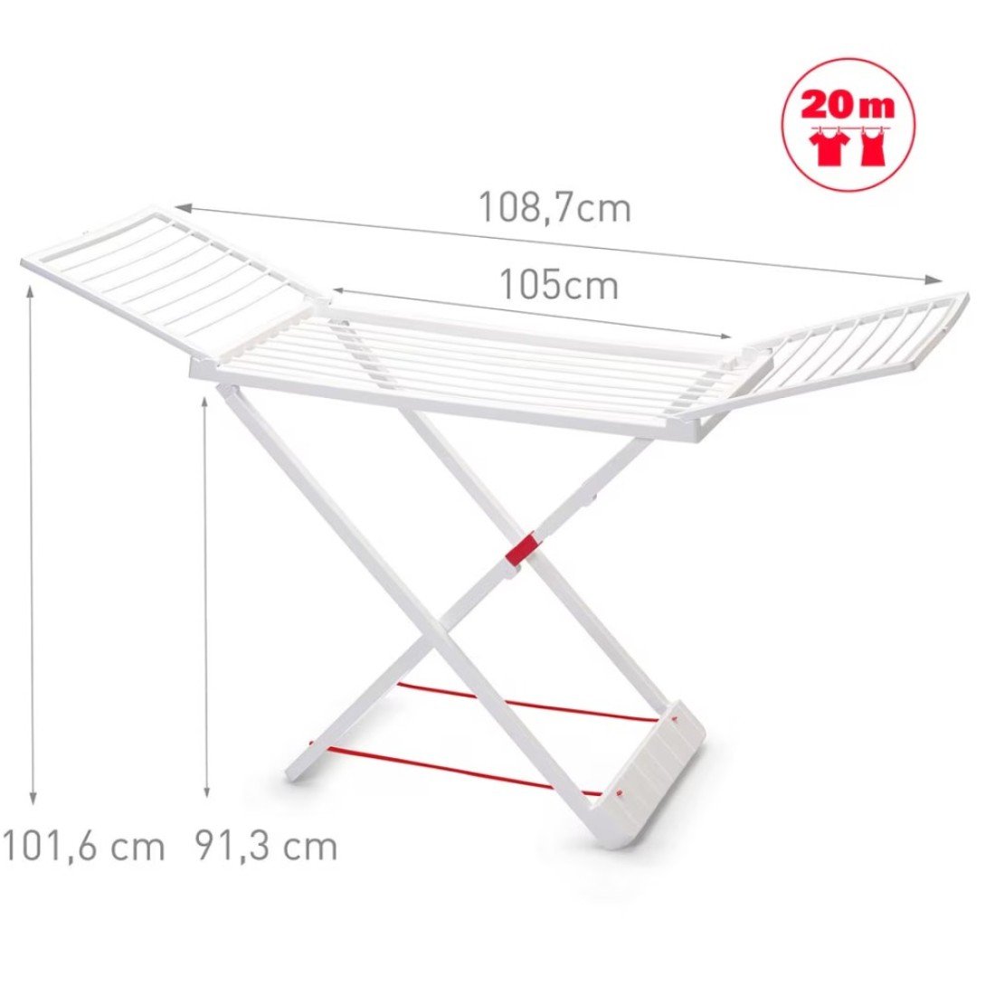 Plastic Forte Resin Clothe Drying Rack, 20m