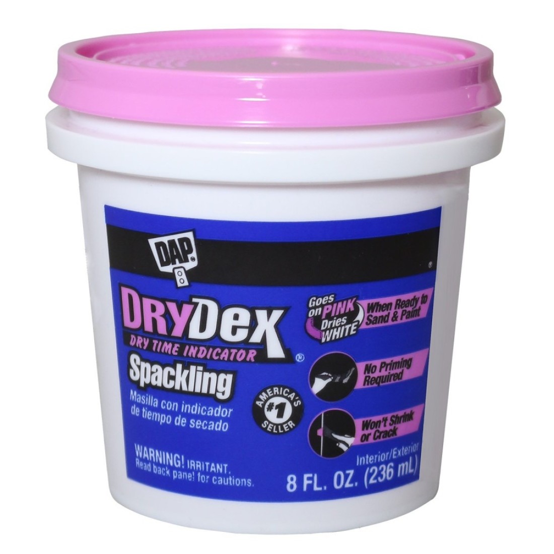 Dap 12328 DryDex Spackling InteriorExterior 12Pint