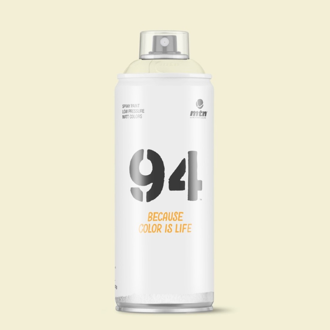 Montana Colors MTN 94 RV-1013 Bone White Spray Paint Matt 400ml
