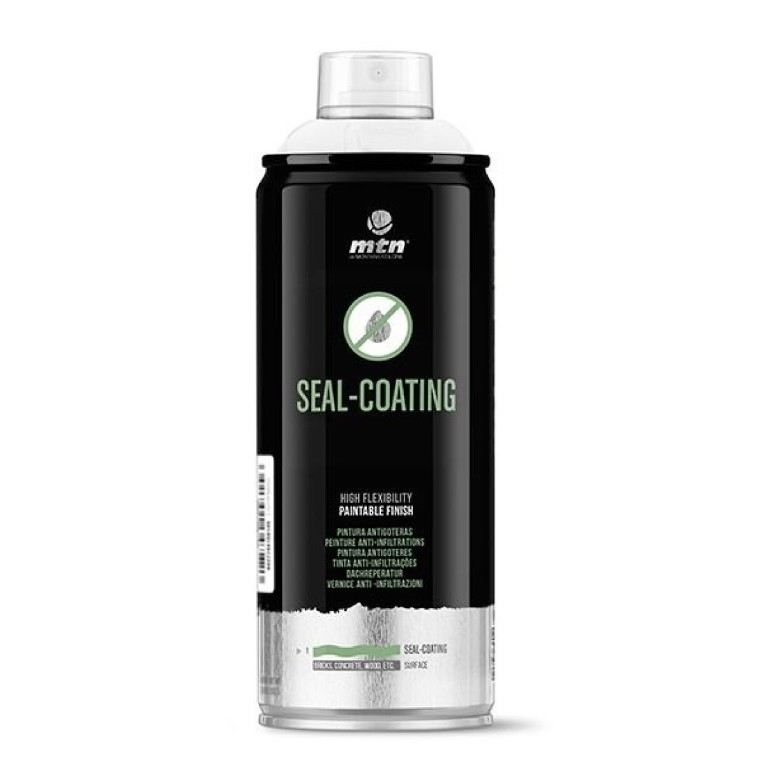 Montana Colors MTN PRO Seal-Coating White Water Proof Spray Paint 400ml