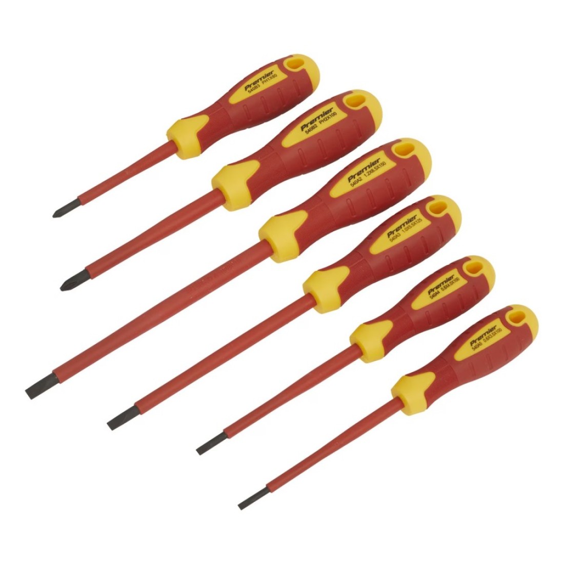 بريميير طقم مفكات براغي IT-40600/24708 مكون من 6 قطع