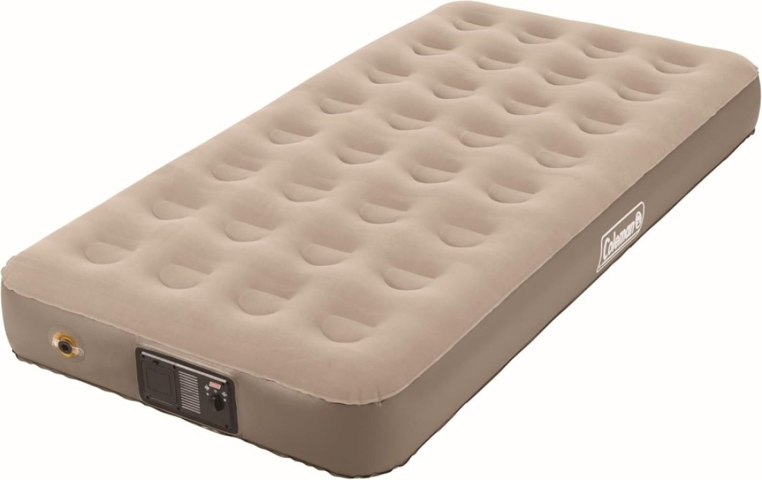 مرتبة هوائية Coleman QuickBed Elite Extra-High مع مضخة مدمجة - مقاس كبير، مرتبة هوائية مريحة ومتينة للتخييم والاستخدام المنزلي والسفر، سهلة التركيب والنفخ