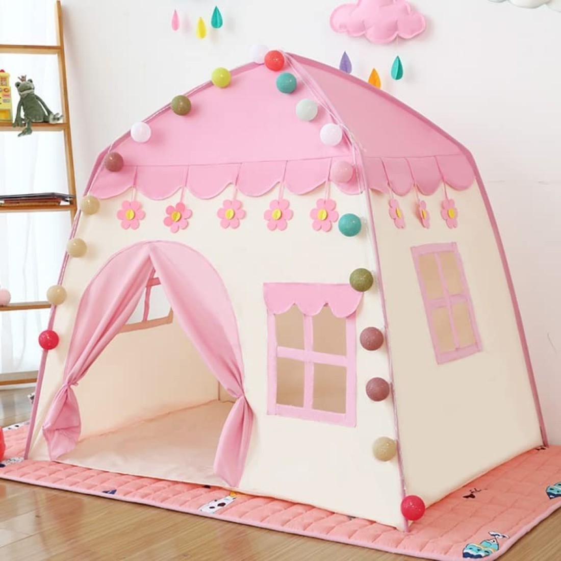 Children&#39;s Play Tent Child Folding Play Tent House For Kids Indoor Outdoor Games