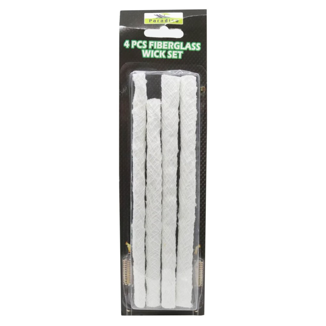 Paradiso Fiberglass Wick Set White Pack of 4