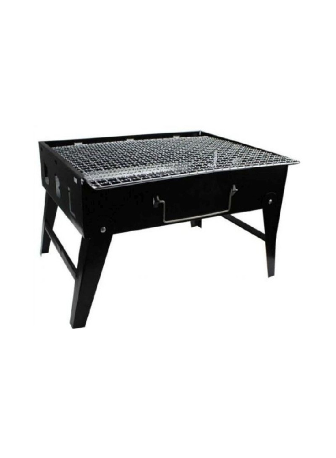 Generic Portable Bbq Charcoal Grill Black 35X20X27Cm
