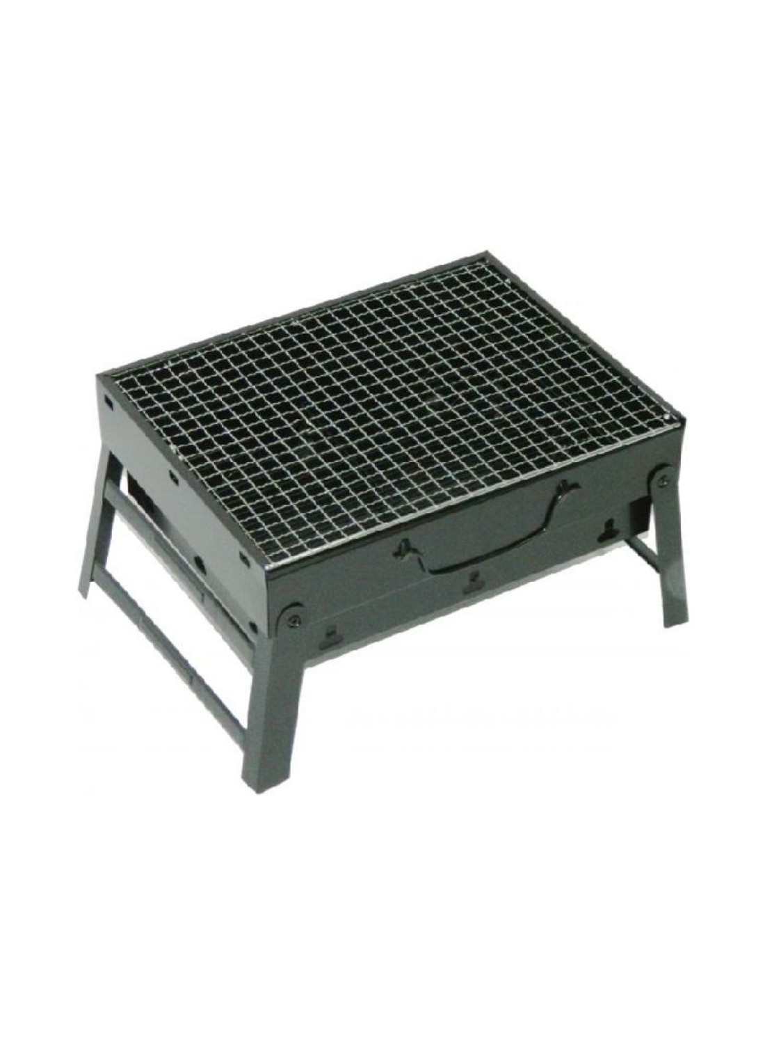 Generic Bbq Charcoal Grill Black 36X29X6.8Centimeter