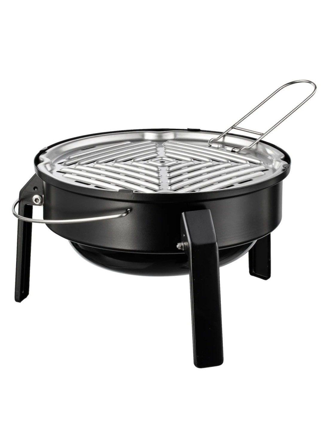 Generic Portable Black Charcoal Barbecue