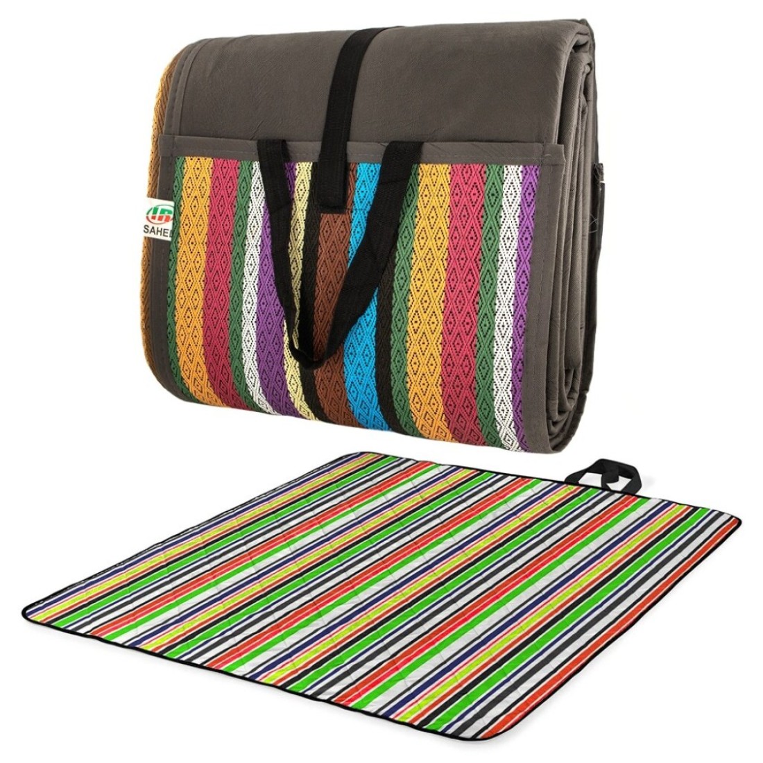 Foldable &amp; Waterproof Picnic Mat, Travel Mat, Beach Mat and Camping Mat - 3*3 Yard