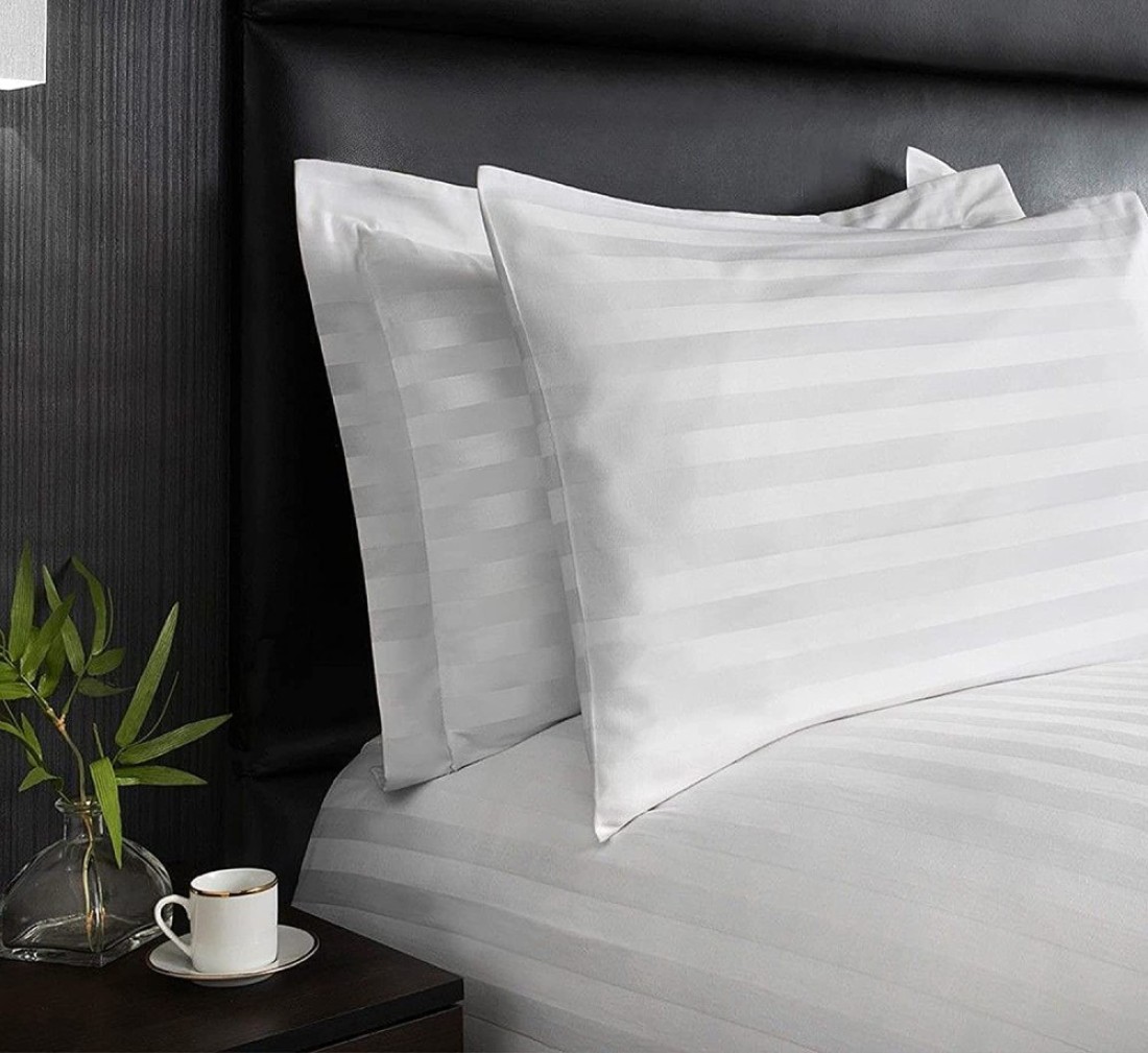 Dream Bell 1Pc Cotton 300tc Pillow Cover - White
