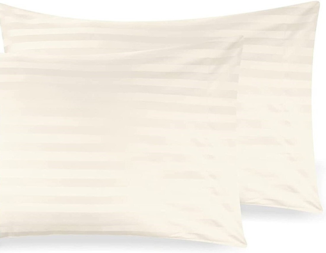 Dream Bell 1Pc Cotton 300tc Pillow Cover - Cream