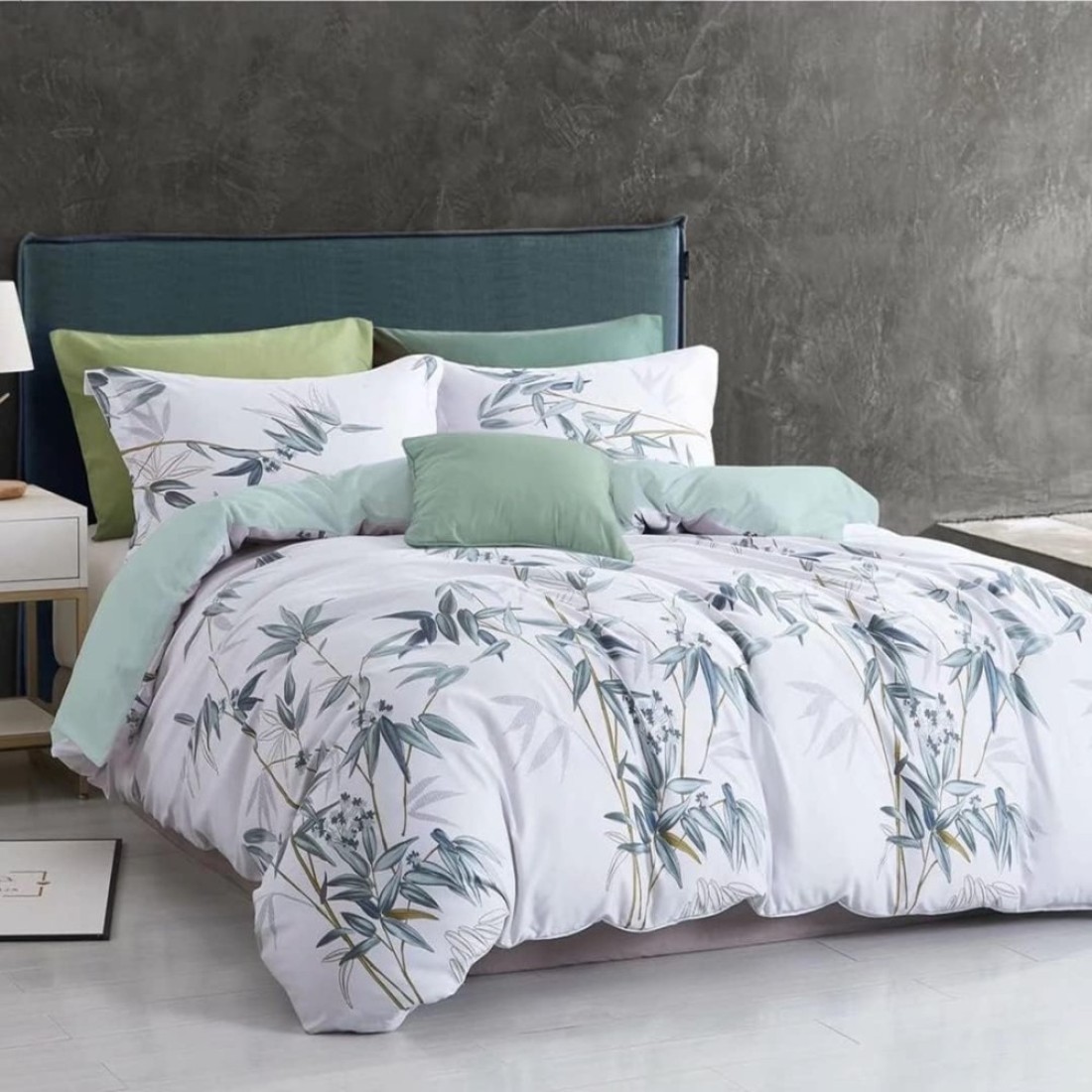 Golden Home Luxurious All-Season Single Comforter Set - Soft, Cozy, and Elegant, Include 1 Comforter,1Fitted Sheet,4 Pillow Covers