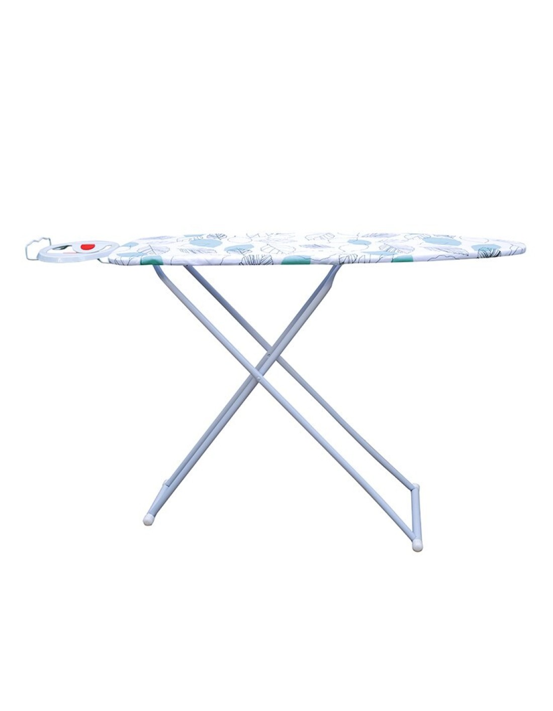 Ironing Board - Smooth and comfortable ironing, Non-Slip Feet 107cm x 36cm - Petals
