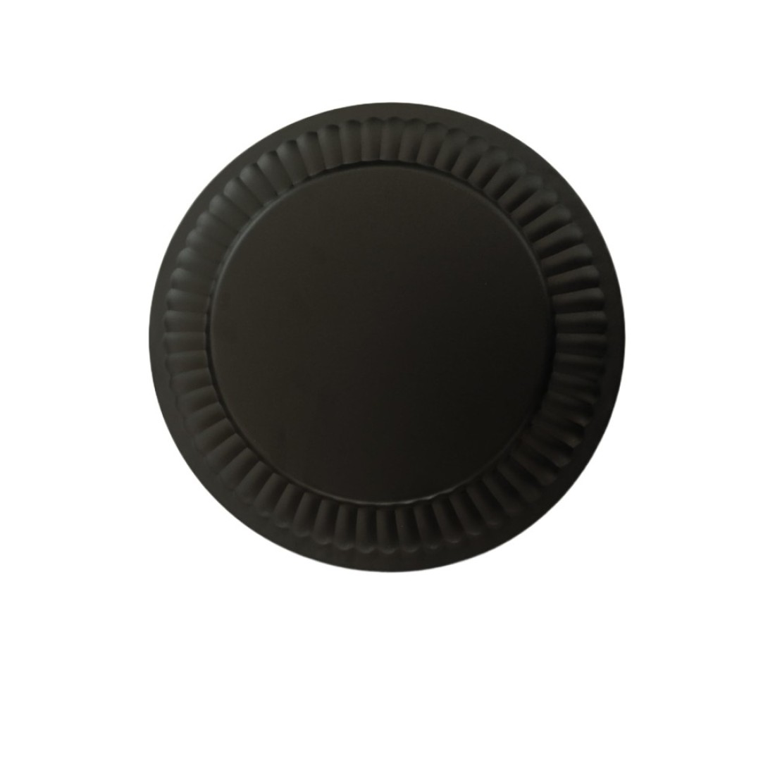 Irnyso Replacement Black Fireplace Stove Pipe Flue Hole Cover 6719900 Fits 4&quot;-8&quot; Hole Adjustable Flue Cover BM0026 BM0353 Chimney Caps Flue Plug