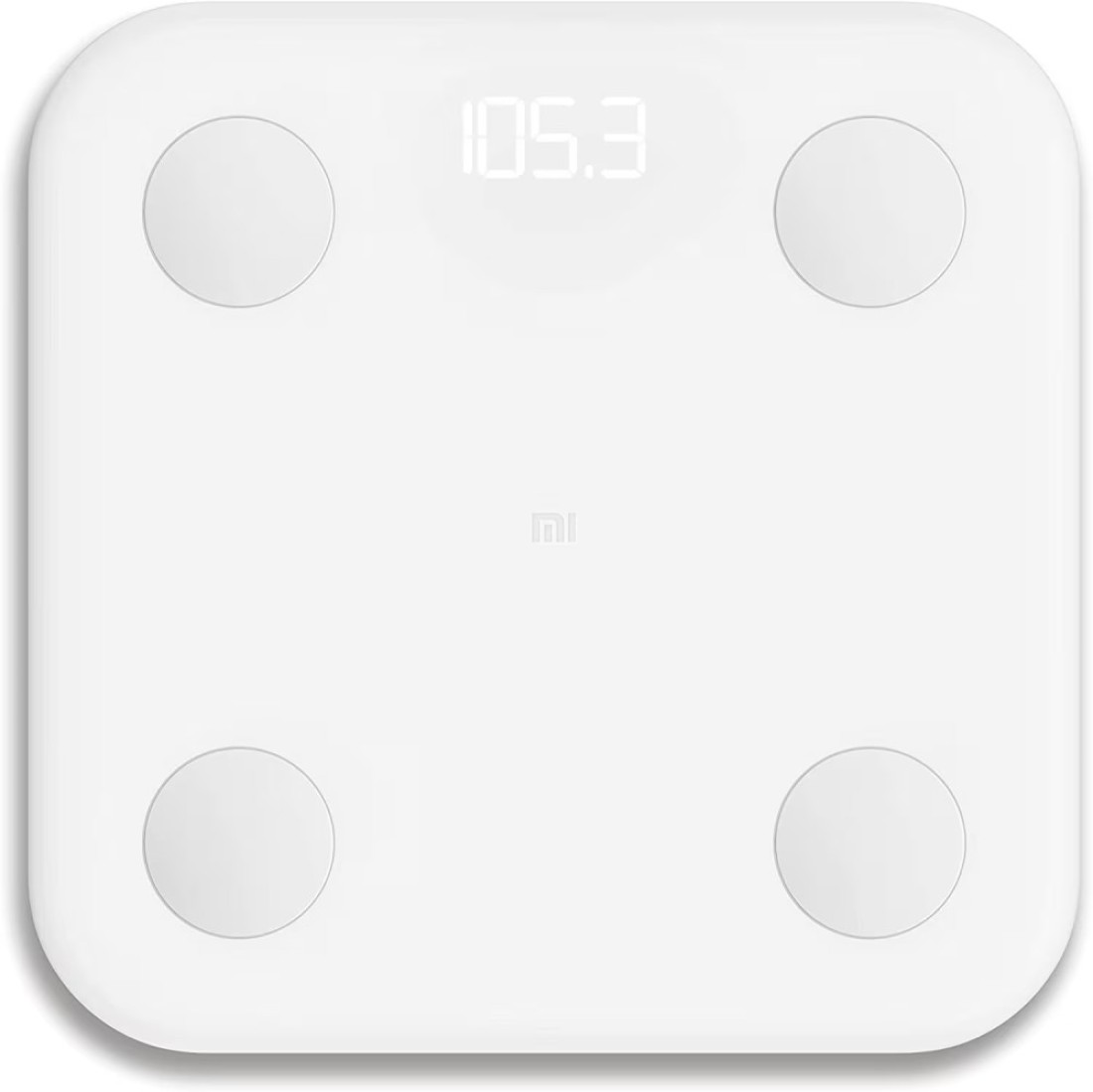 Xiaomi Mi Body Composition Scale, 10 Precise Body Data Points, Mi Fit App, Store Up To 16 User Profiles, Strong Tempered Glass With Anti-Slip Finish