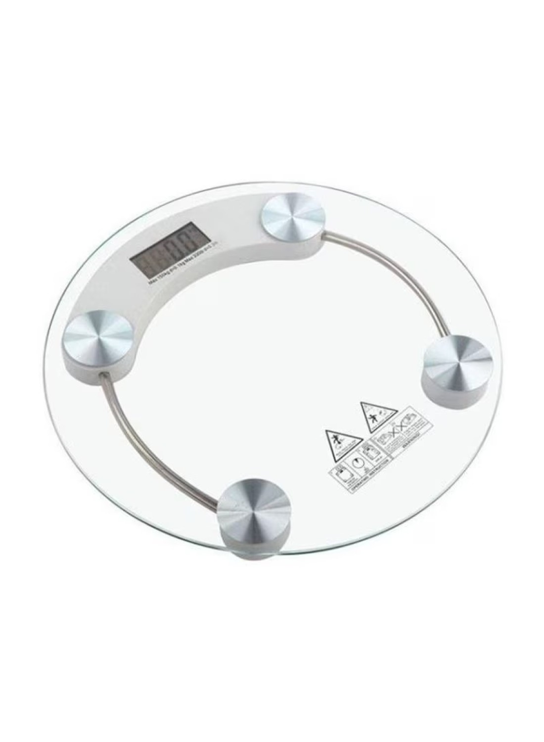 Generic Digital Weight Scale White/Clear