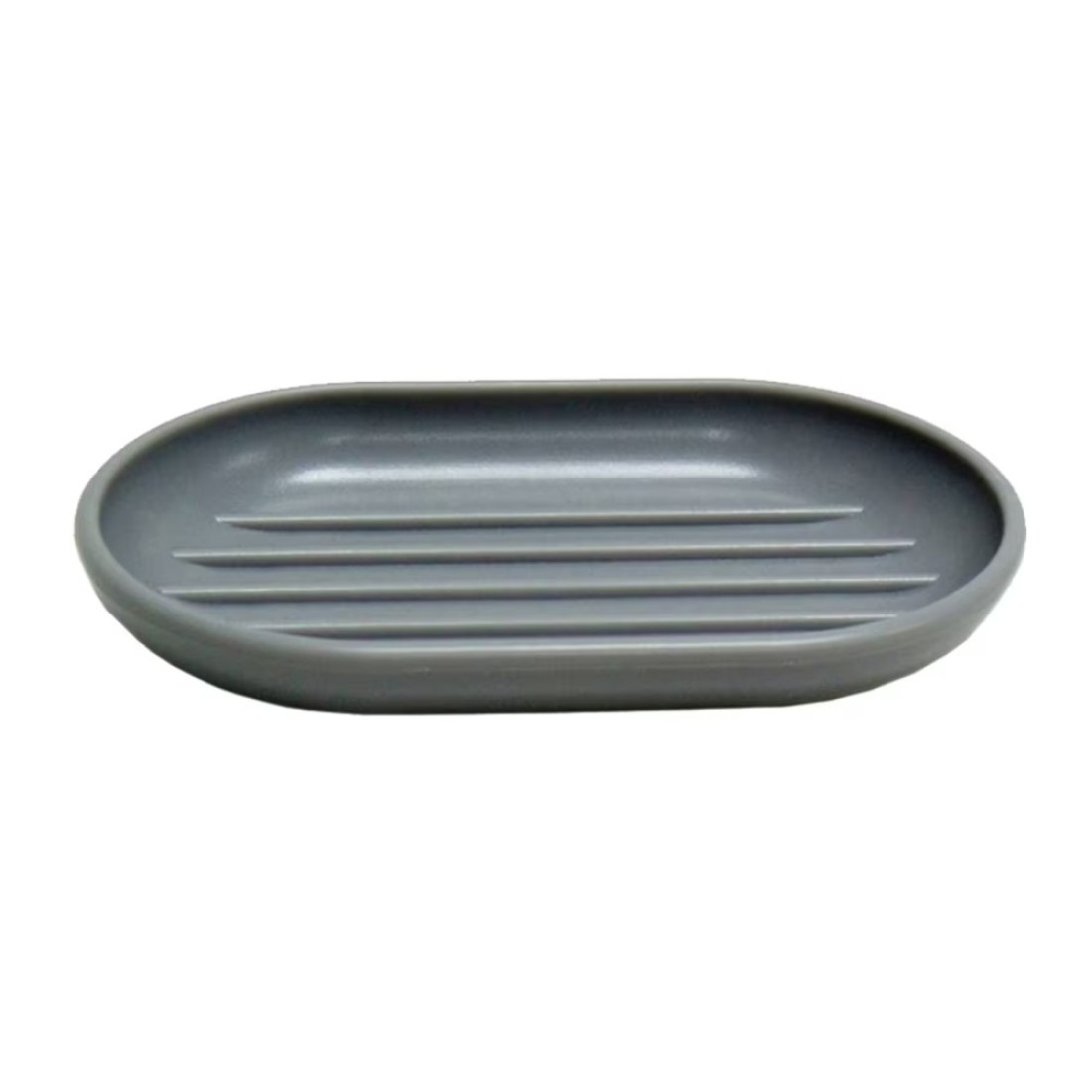 Plastic Soap Holder Grey