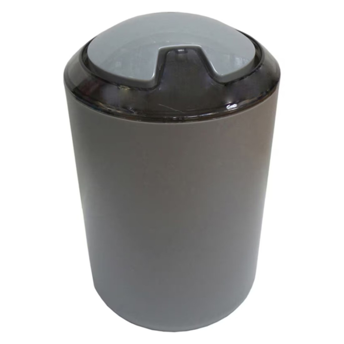 Plastic Swing Dust Bin Grey 5L