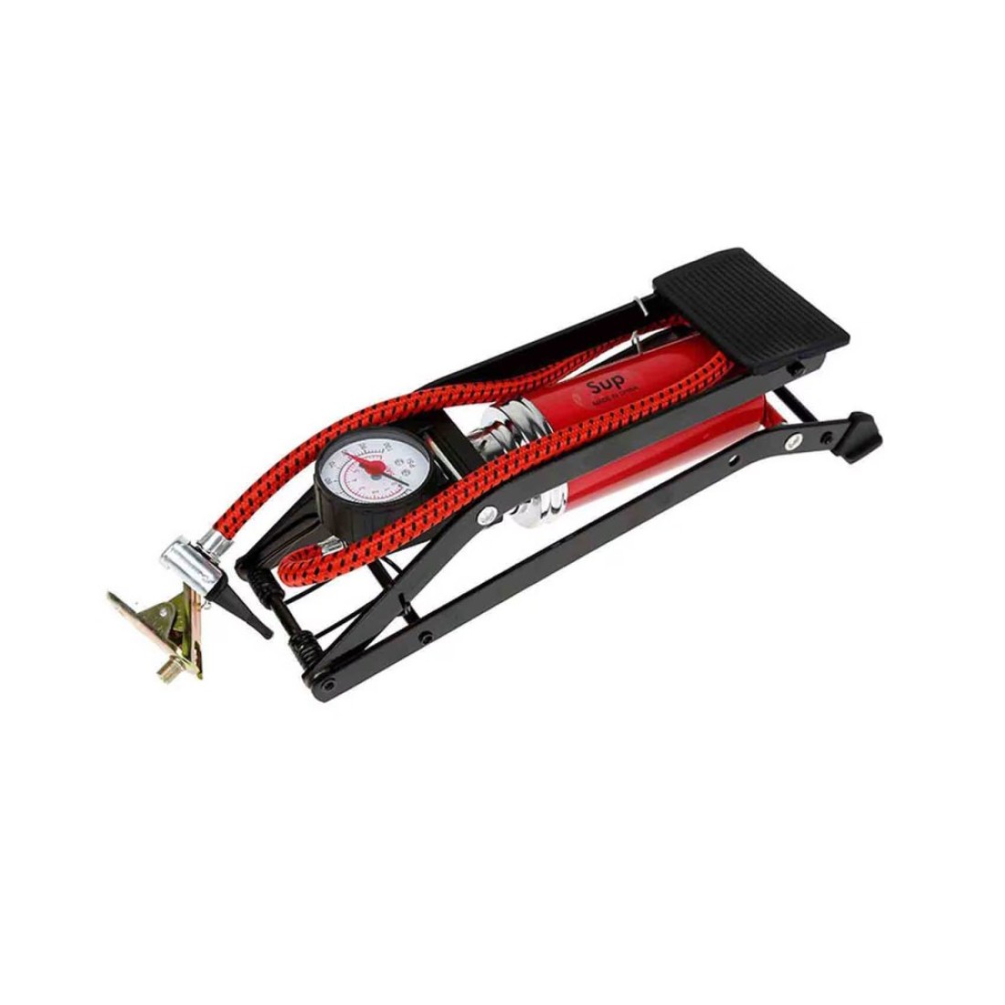 Supreme Sports High-Pressure Foot Pump Multicolour