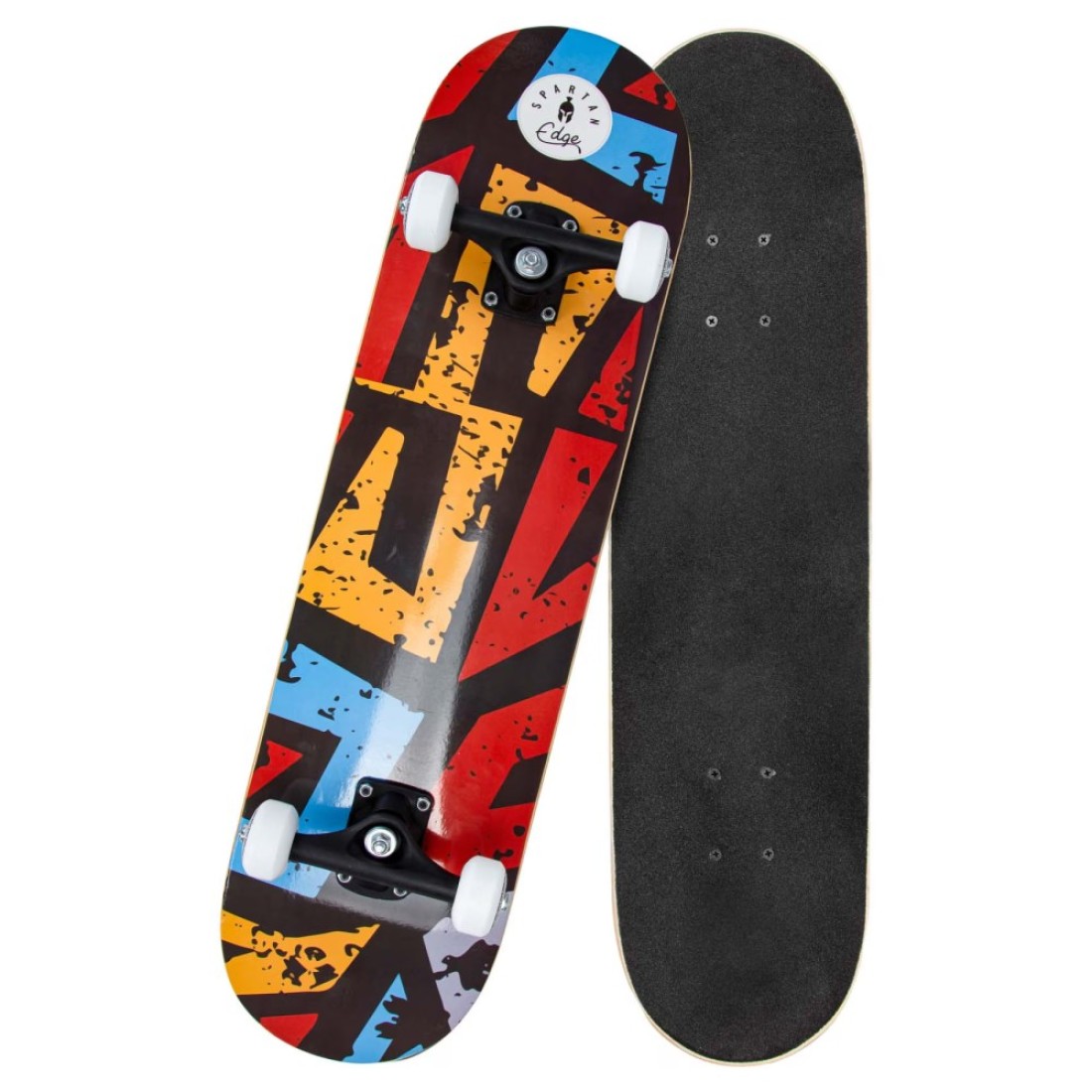 Spartan Elite Graffiti Skateboard SP-1001 Black 31inch