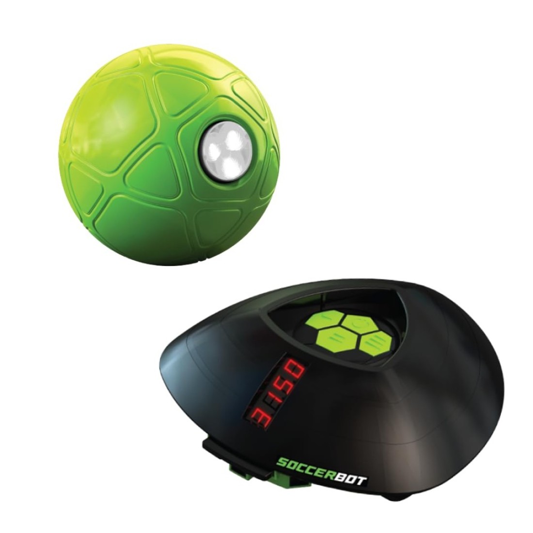 Smart Ball 1001CB Soccer Bot Indoor Soccer Trainer Black One Size