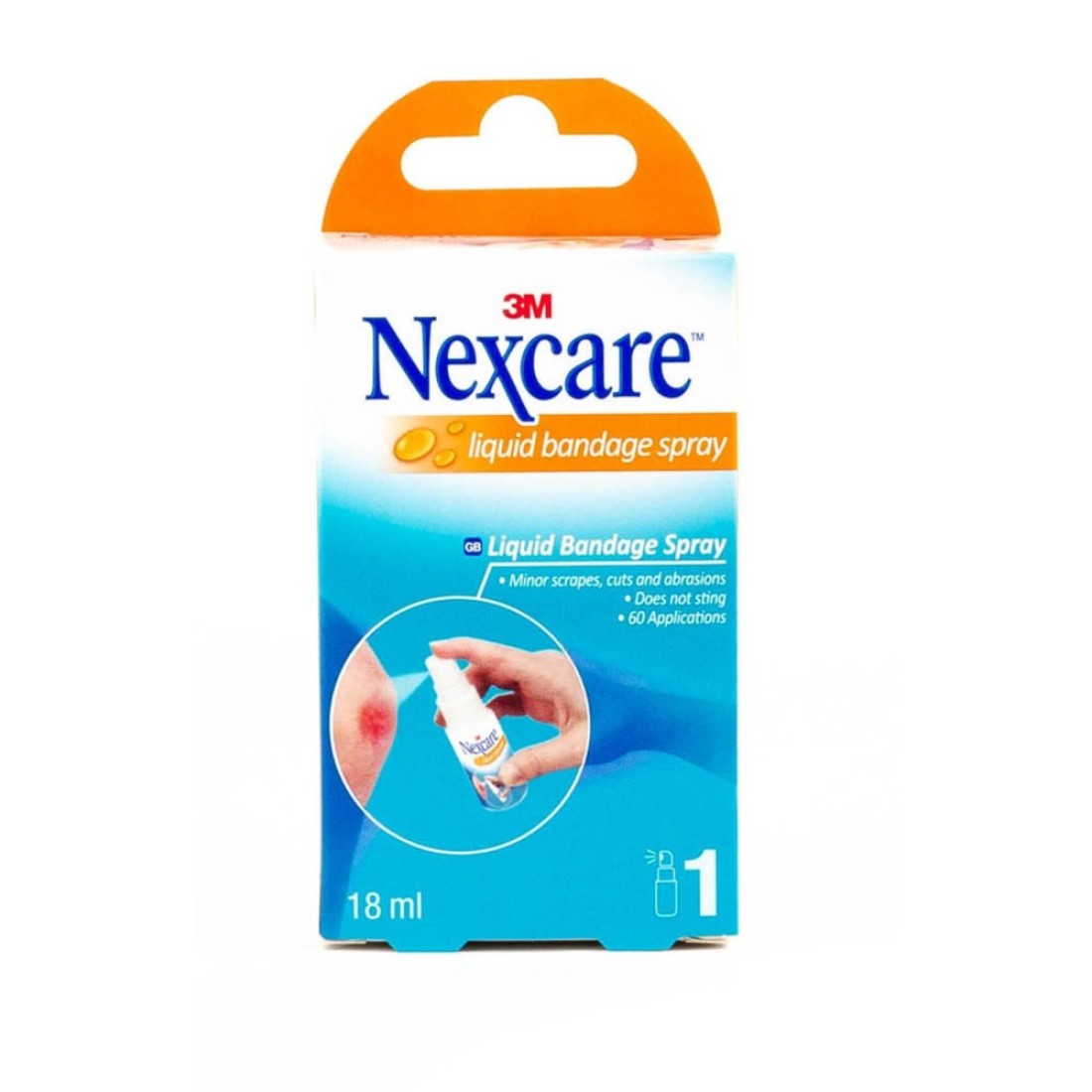 3M Nexcare Liquid Bandage Spray Clear 18ml