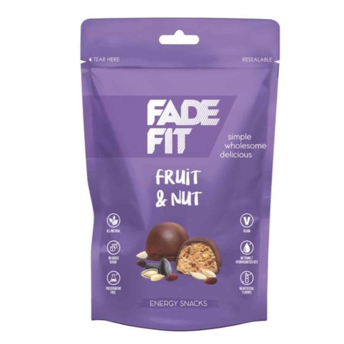 Fade Fit Super Seeds Fruit And Nut Energy Snack 45g