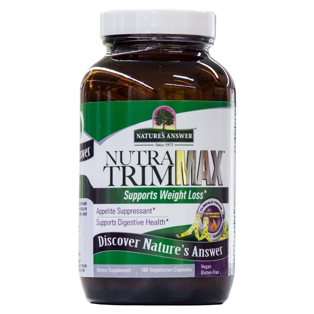 Nature&#39;s Answer Nutra Trim Max V-Cap 180&rsquo;s