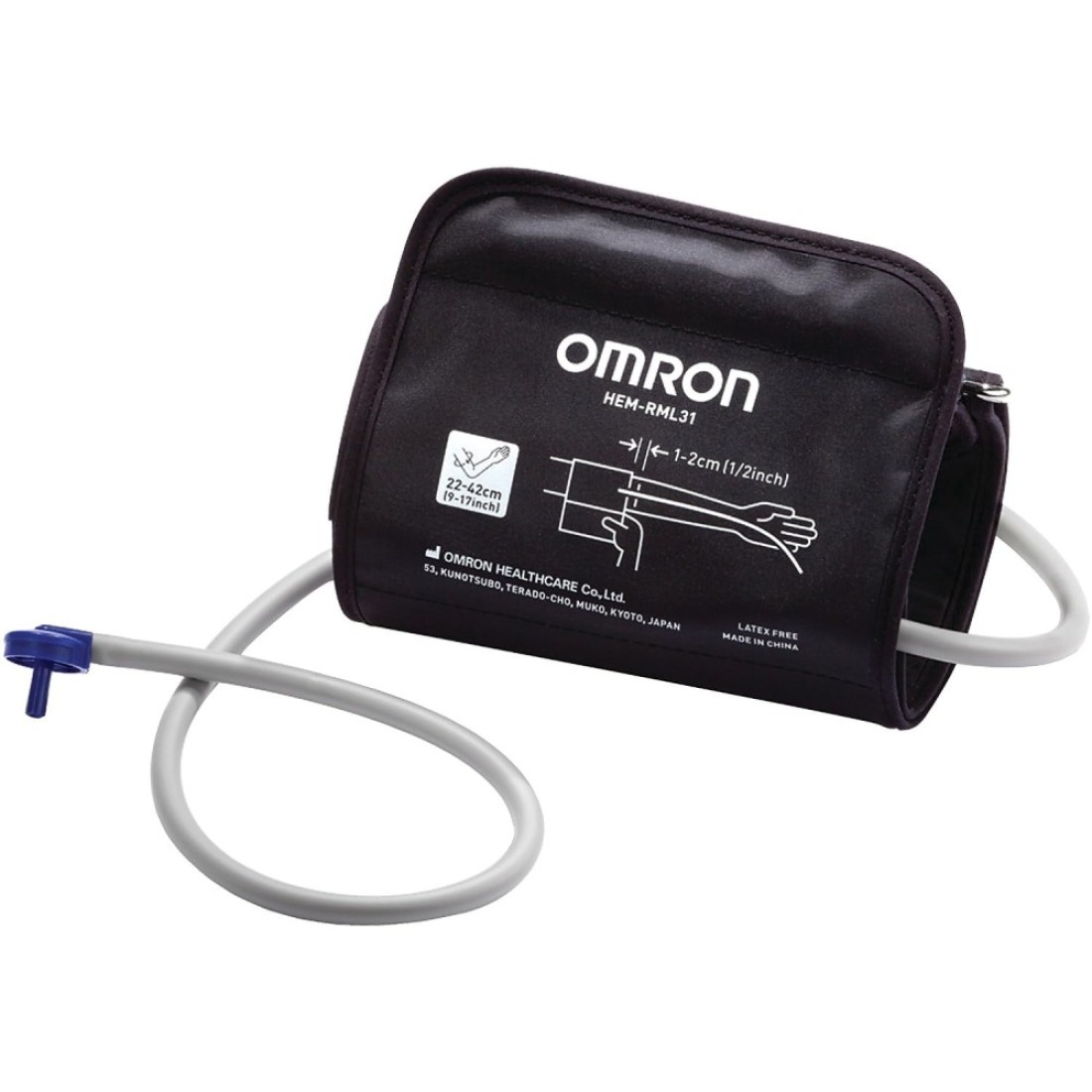 OmronCdwr17 AdvancedAccuracy Series WideRange DRing Cuff 045 Pound