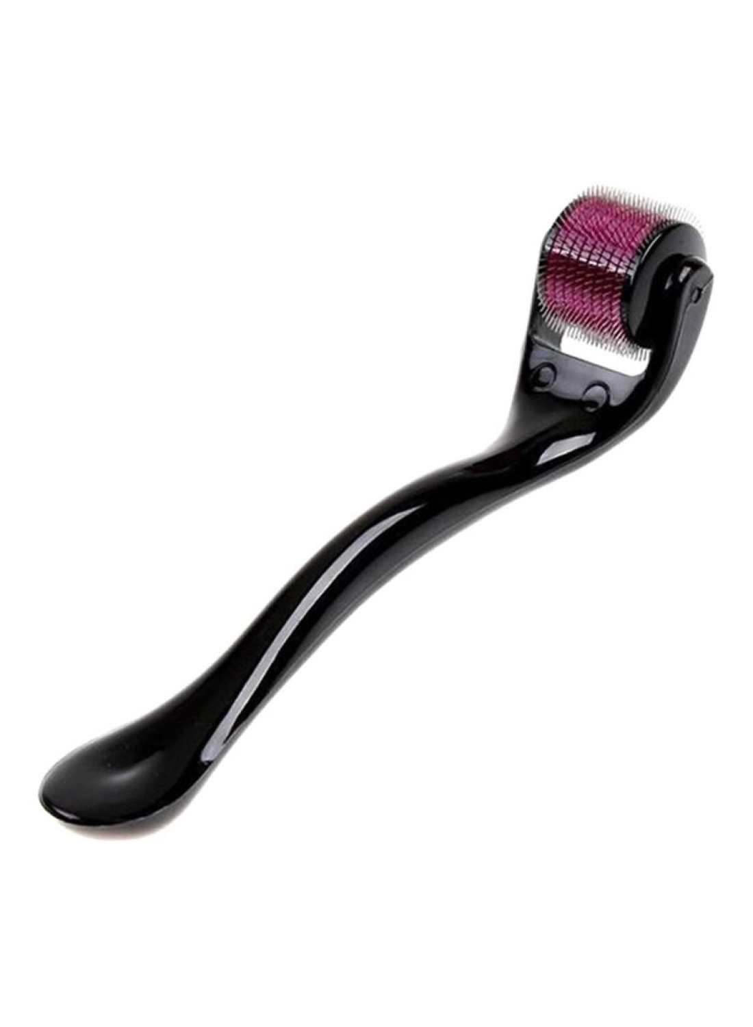Derma Micro Needle Skin Roller Dermatology Therapy System Black/Pink 1.5Millimeter
