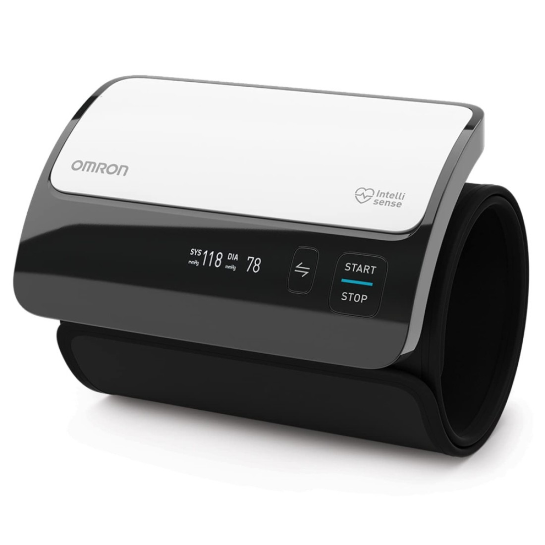 OMRON Evolv Bluetooth Wireless Upper Arm Blood Pressure Monitor with Portable OnePiece Design